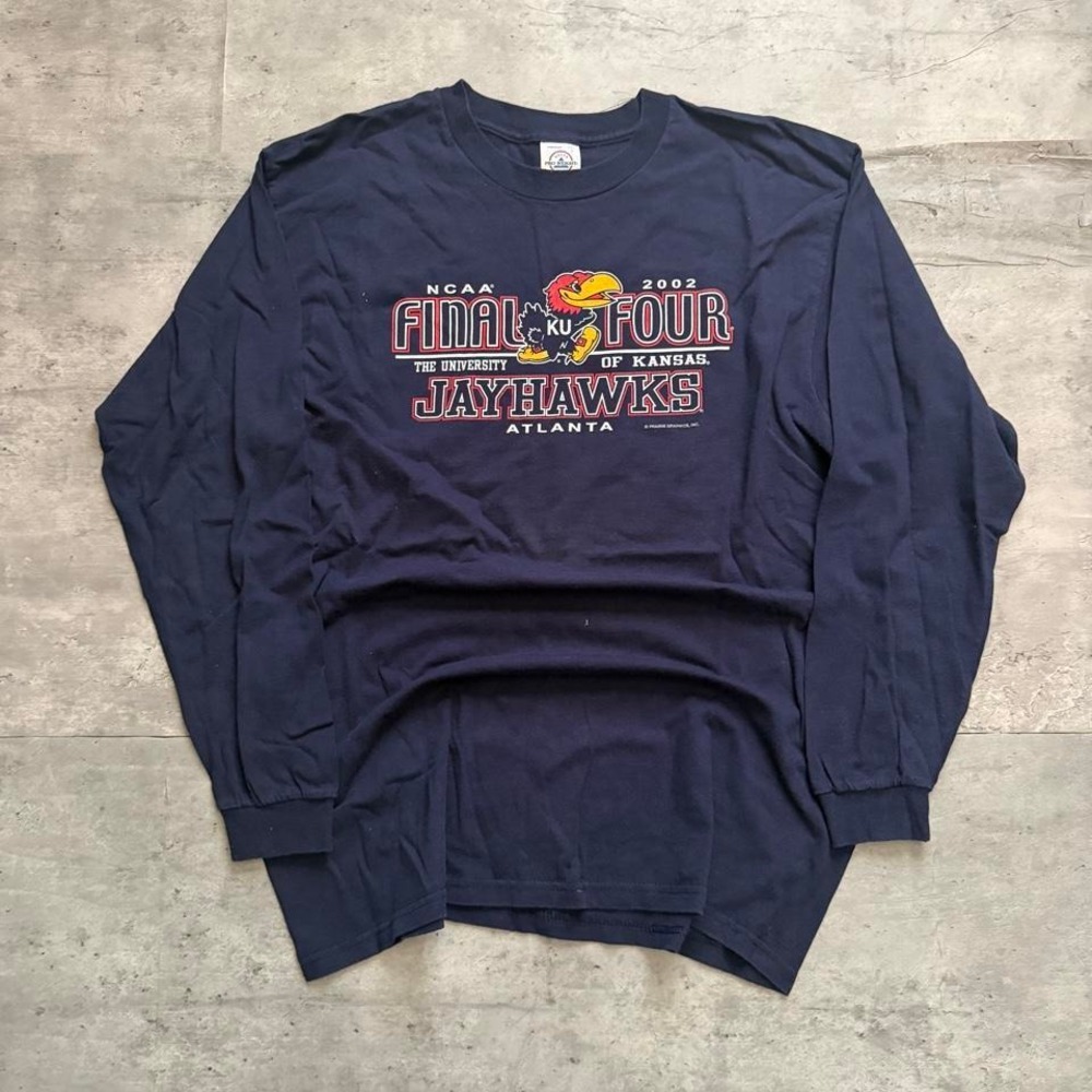 Vintage NCAA Final Four Kansas Jayhawks long sleeve‎ shirt